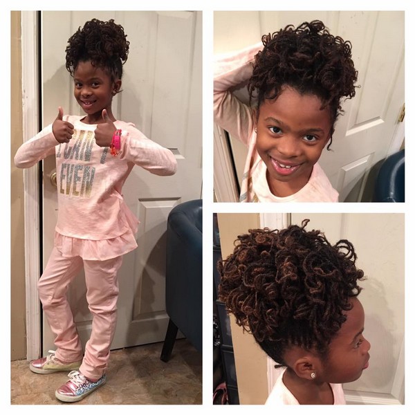 Lots of Locs natural hair styling portfolio collage